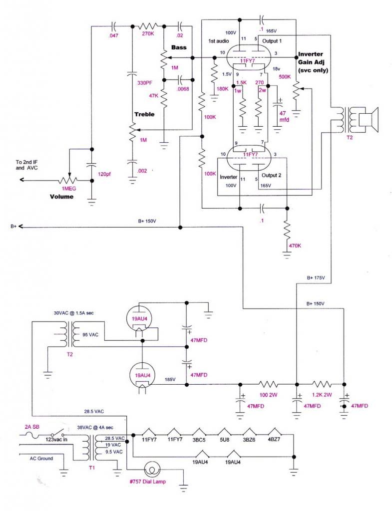 Antique Radio Forums • View topic - Need simple tube audio amp circuit